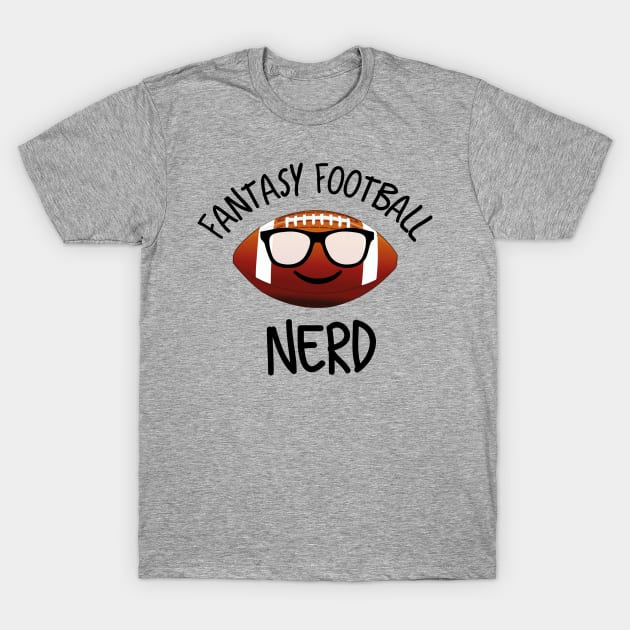 Fantasy Football Nerd T-Shirt by MessageOnApparel